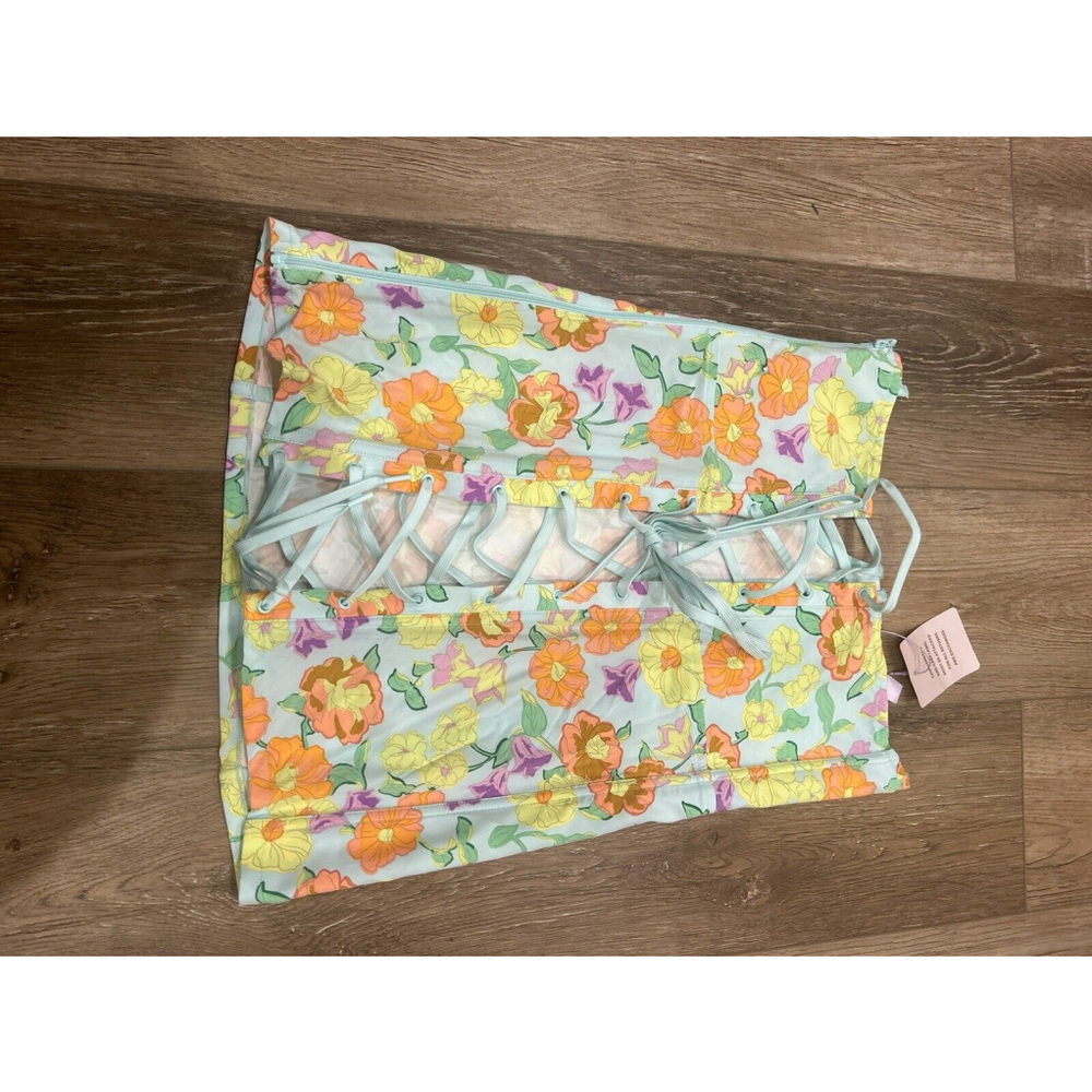 Savage Fenty Free Spirit Floral Cupless Corset Size XL NWT - Picture 6 of 8
